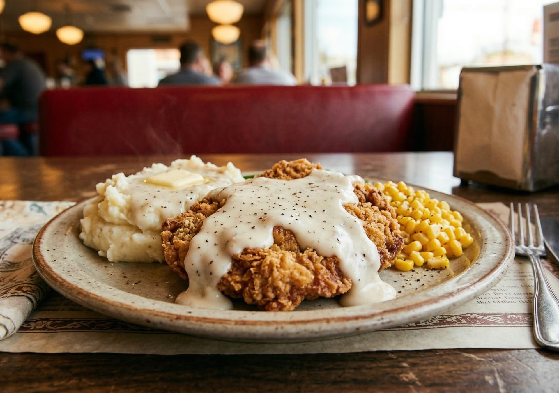 Chicken Fried Steak at Sunny Side Diner